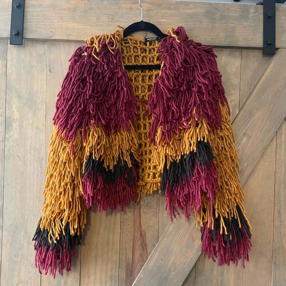 Fun Fringe Cardigan